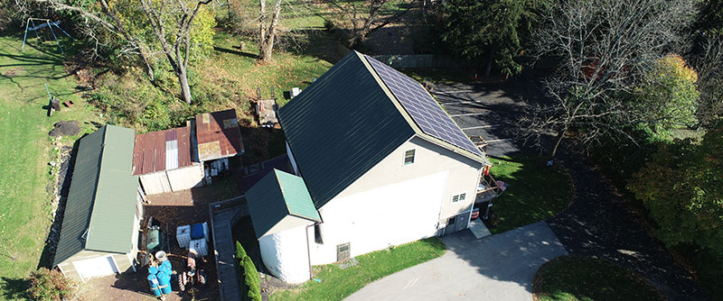 Stone Barn Aerial1