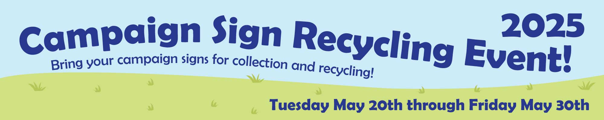 Sign Recycling
